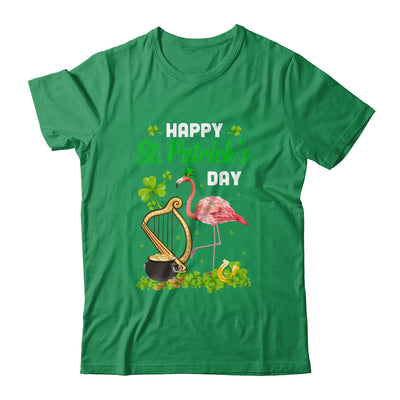 Irish Flamingo Green Saint Patrick Day Lucky St Pattys Shirt & Hoodie | siriusteestore