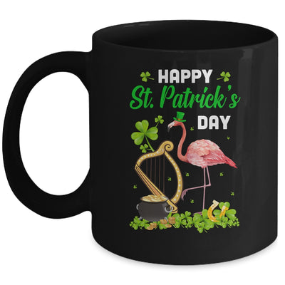 Irish Flamingo Green Saint Patrick Day Lucky St Pattys Mug | siriusteestore