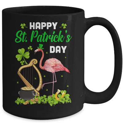 Irish Flamingo Green Saint Patrick Day Lucky St Pattys Mug | siriusteestore