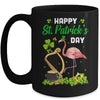 Irish Flamingo Green Saint Patrick Day Lucky St Pattys Mug | siriusteestore