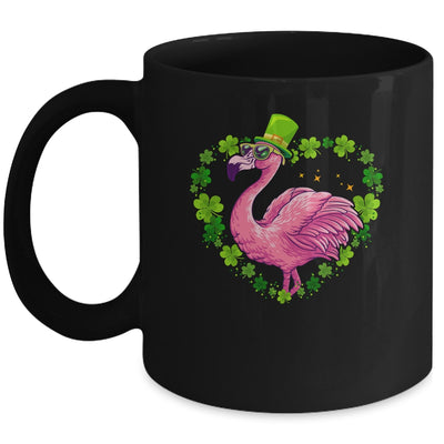 Irish Flamingo Green Saint Patricks Day Lucky Mug | siriusteestore