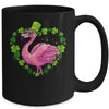 Irish Flamingo Green Saint Patricks Day Lucky Mug | siriusteestore