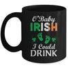 Irish I Could Drink Pregnancy Announcement St Patricks Mug | siriusteestore