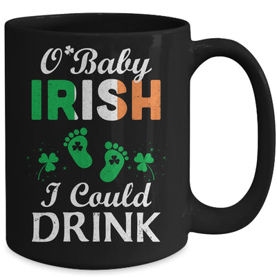 Irish I Could Drink Pregnancy Announcement St Patricks Mug | siriusteestore