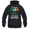 Irish I Could Drink Pregnancy Announcement St Patricks Shirt & Hoodie | siriusteestore