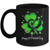 Irish Shamrock Tie Dye Happy St Patrick's Day Boy Girl Women Mug | siriusteestore