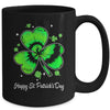 Irish Shamrock Tie Dye Happy St Patrick's Day Boy Girl Women Mug | siriusteestore