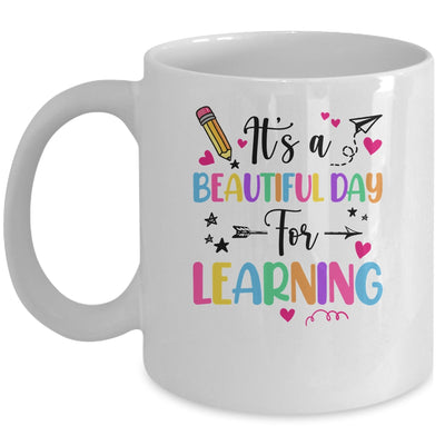 It's Beautiful Day For Learning Teachers Students Women Mug | siriusteestore
