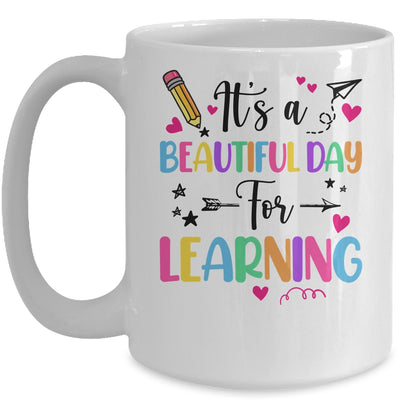 It's Beautiful Day For Learning Teachers Students Women Mug | siriusteestore