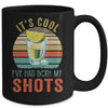It's Cool Ive Had Both My Shots Retro Funny Tequila Lovers Mug | siriusteestore