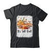 It's Fall Y'all Pumpkin Truck Autumn Tree Bleached Leopard Shirt & Long Sleeve | siriusteestore