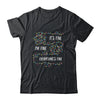 It's Fine I'm Fine Everything Is Fine Christmas Lights Shirt & Sweatshirt | siriusteestore