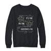It's Fine I'm Fine Everything Is Fine Christmas Lights Shirt & Sweatshirt | siriusteestore