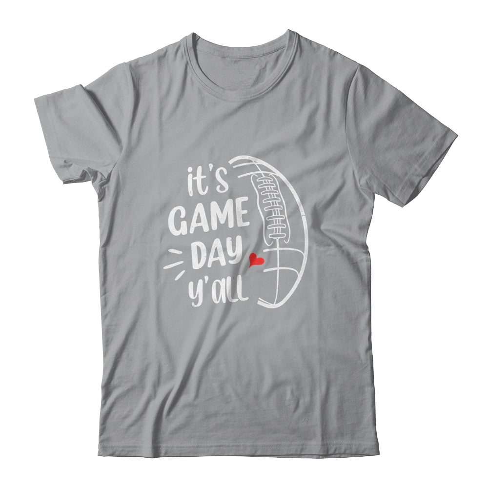 It's Game Day Y'all Funny Football Women Football Mom Shirt & Hoodie | siriusteestore