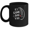 It's Game Day Y'all Funny Football Women Football Mom Mug | siriusteestore