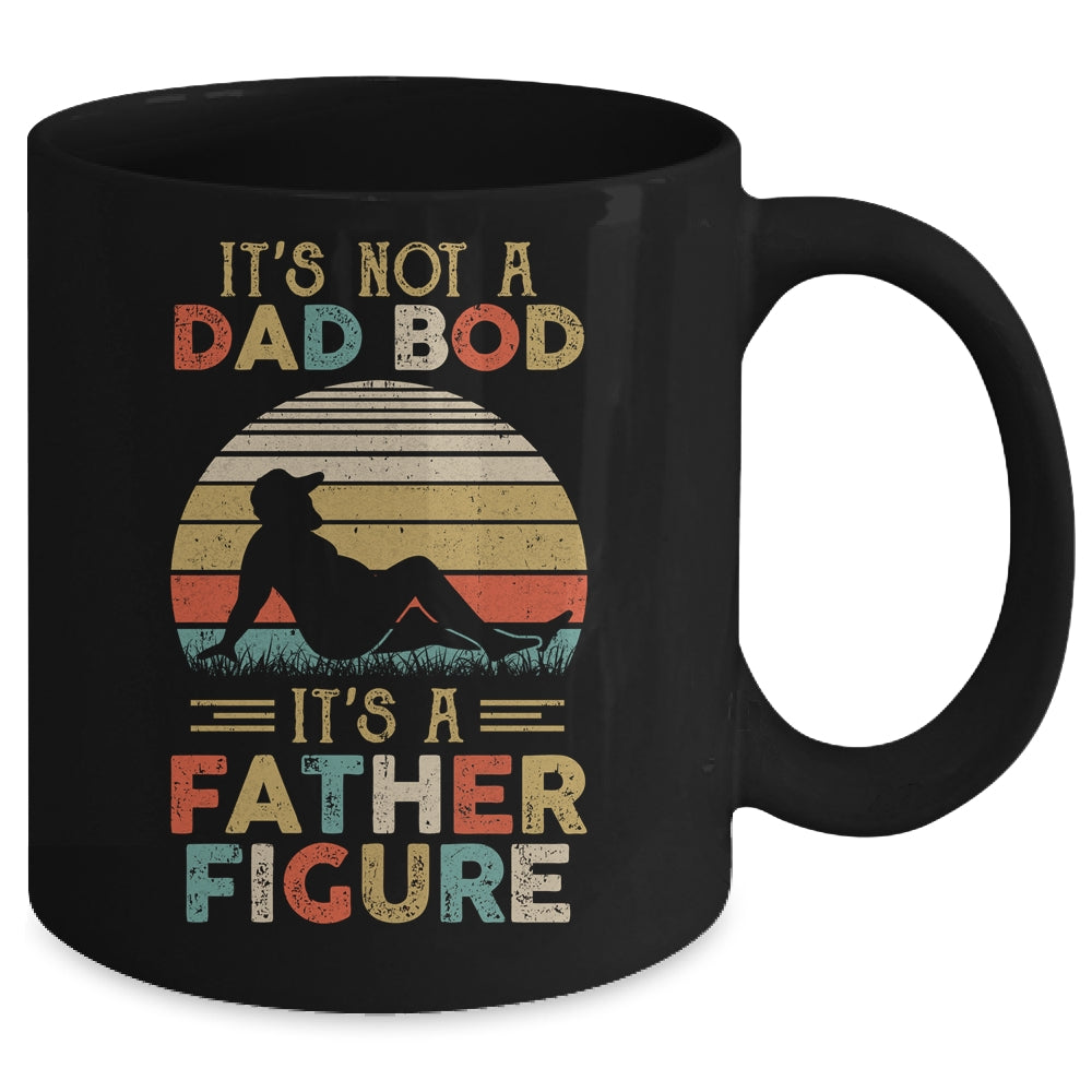 It's Not A Dad Bod It's A Father Figure Fathers Day Vintage Mug | siriusteestore