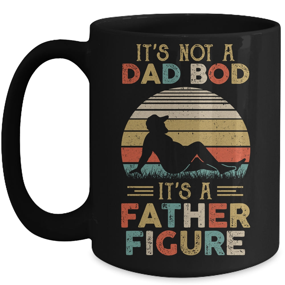 It's Not A Dad Bod It's A Father Figure Fathers Day Vintage Mug | siriusteestore