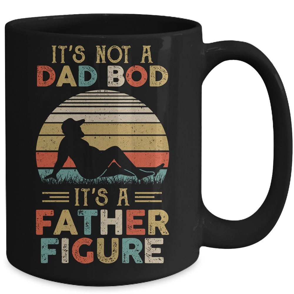 It's Not A Dad Bod It's A Father Figure Fathers Day Vintage Mug | siriusteestore