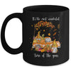 It's The Most Wonderful Time Of The Year Gnomes Autumn Fall Mug | siriusteestore