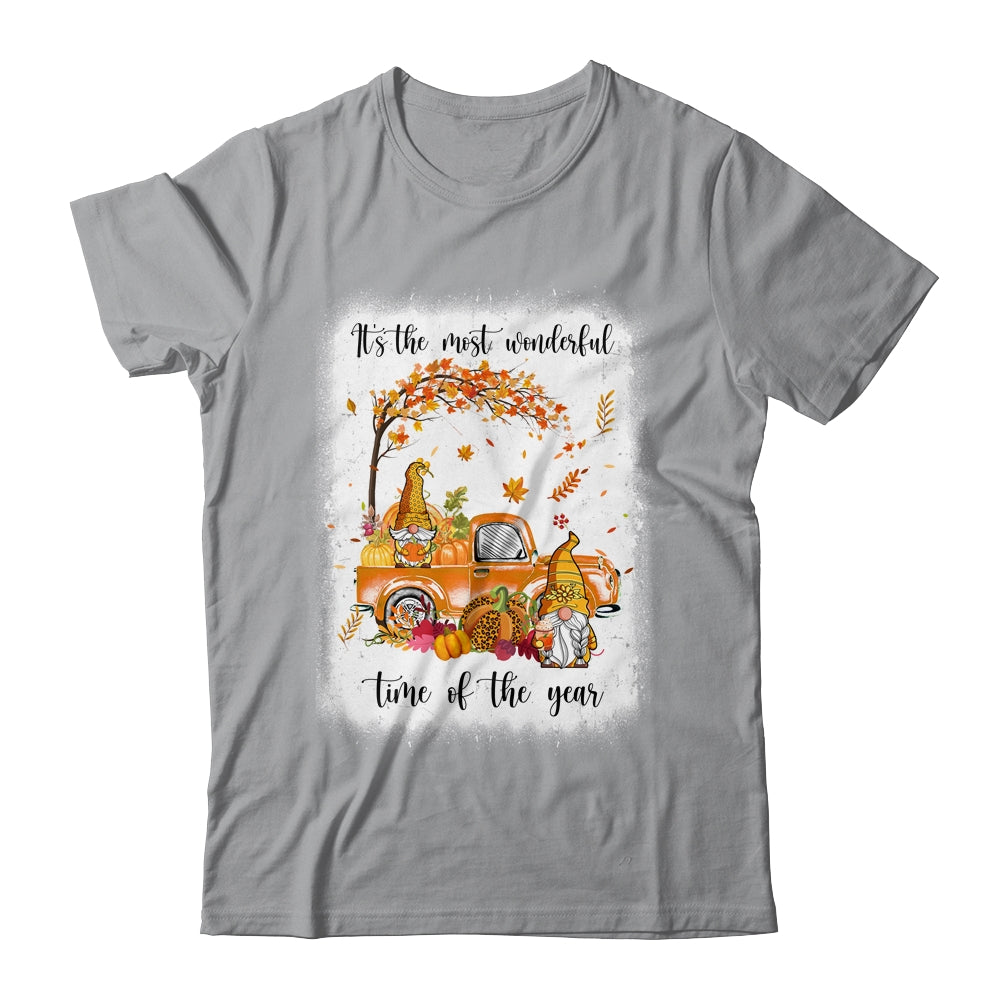 It's The Most Wonderful Time Of The Year Gnomes Bleached Shirt & Hoodie | siriusteestore