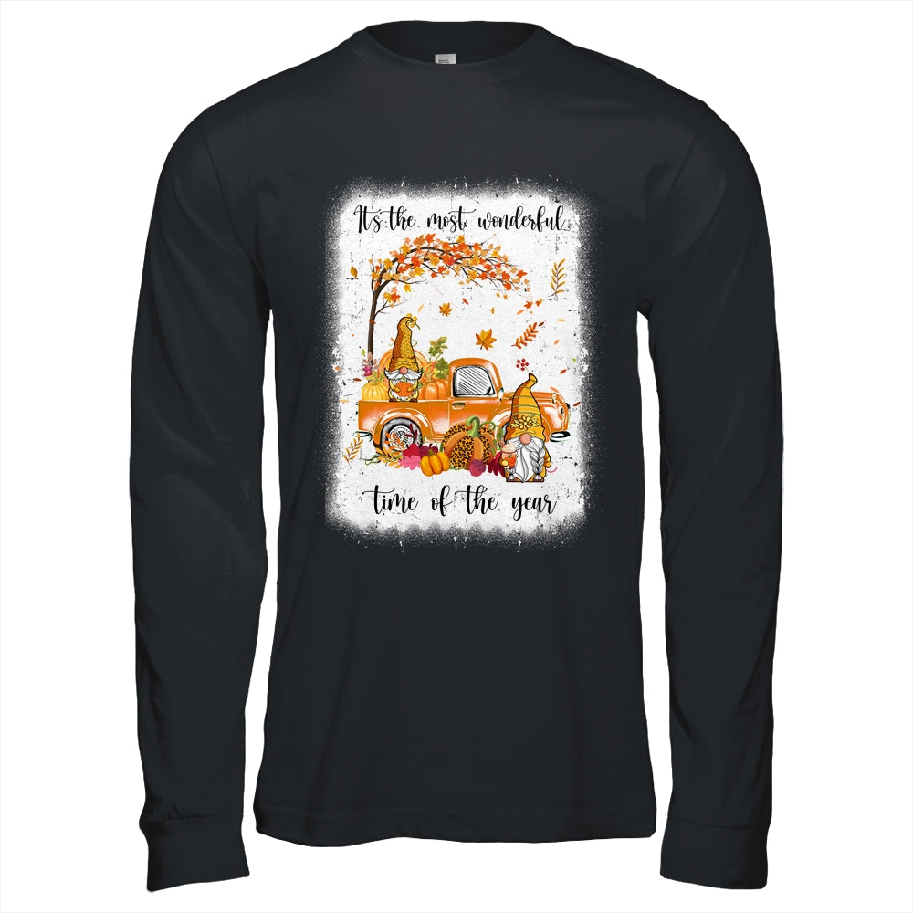 It's The Most Wonderful Time Of The Year Gnomes Bleached Shirt & Hoodie | siriusteestore