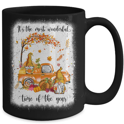 It's The Most Wonderful Time Of The Year Gnomes Bleached Mug | siriusteestore