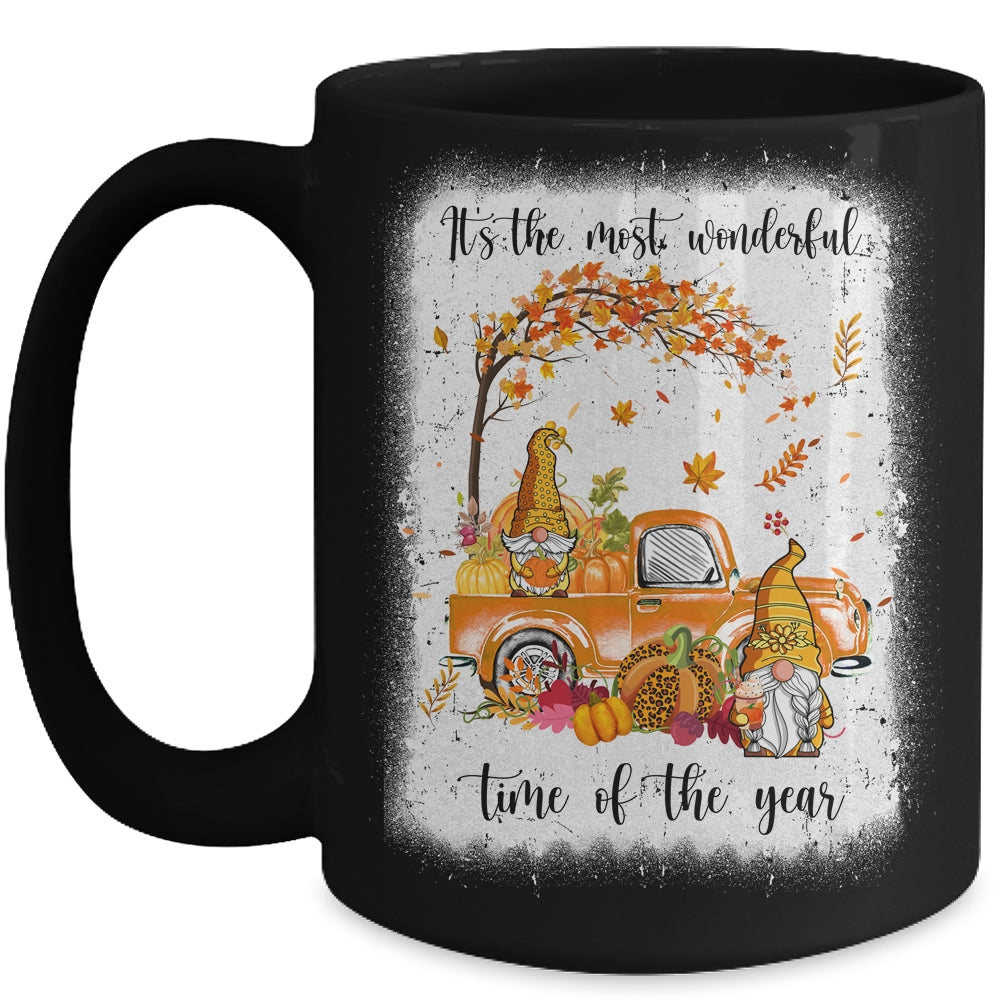 It's The Most Wonderful Time Of The Year Gnomes Bleached Mug | siriusteestore