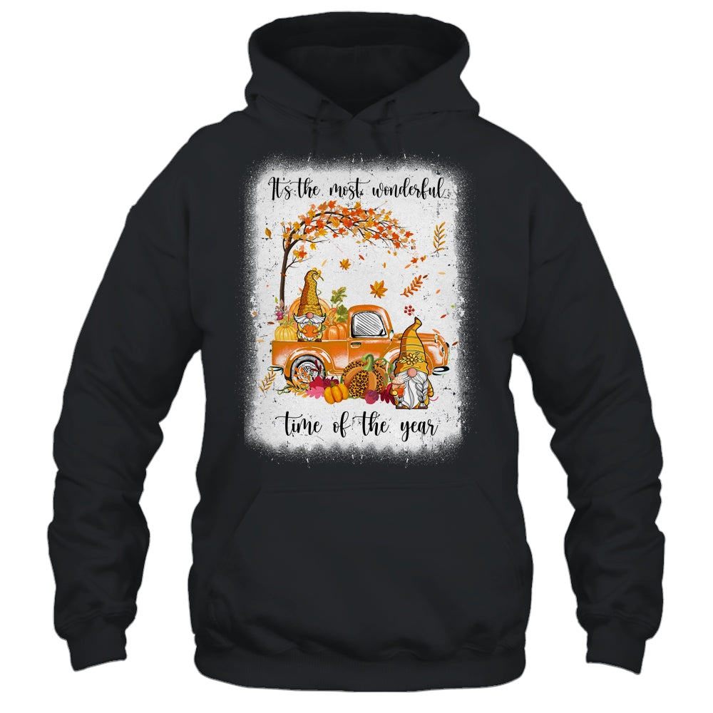It's The Most Wonderful Time Of The Year Gnomes Bleached Shirt & Hoodie | siriusteestore