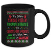 Its Either Serial Killer Documentaries Or Christmas Movies Mug | siriusteestore