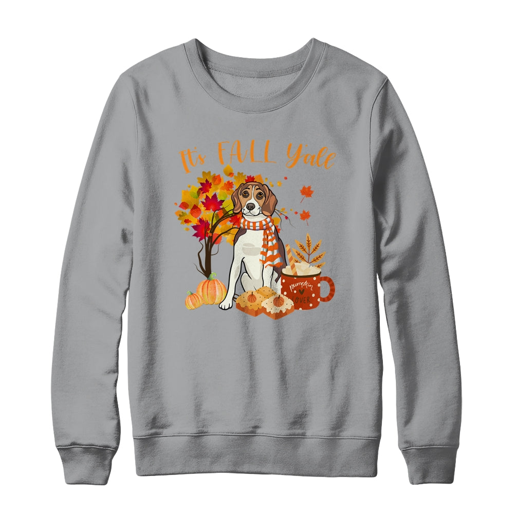 Its Fall Yall Beagle Dog Halloween Autumn Shirt & Sweatshirt | siriusteestore