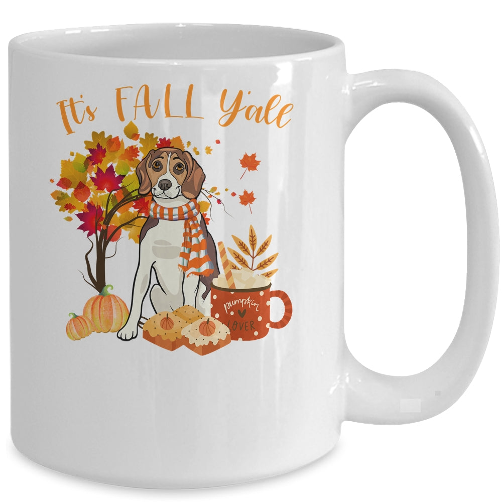 Its Fall Yall Beagle Dog Halloween Autumn Mug | siriusteestore