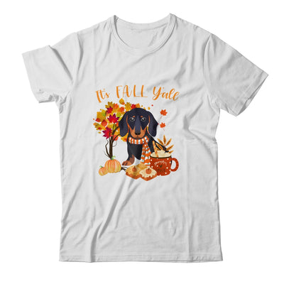 Its Fall Yall Dachshund Dog Halloween Autumn Shirt & Sweatshirt | siriusteestore
