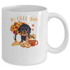 Its Fall Yall Dachshund Dog Halloween Autumn Mug | siriusteestore