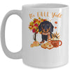 Its Fall Yall Dachshund Dog Halloween Autumn Mug | siriusteestore