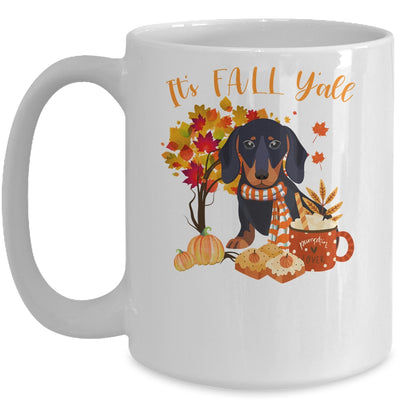 Its Fall Yall Dachshund Dog Halloween Autumn Mug | siriusteestore