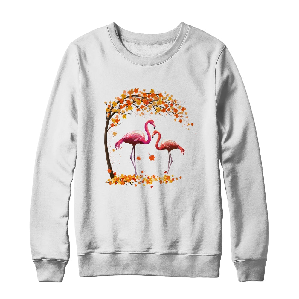 Its Fall Yall Flamingo Thanksgiving Halloween Gift Shirt & Sweatshirt | siriusteestore