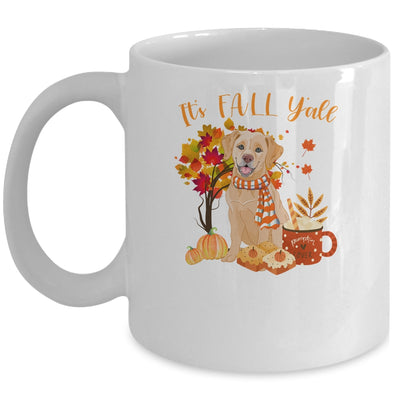 Its Fall Yall Golden Retriever Dog Halloween Autumn Mug | siriusteestore