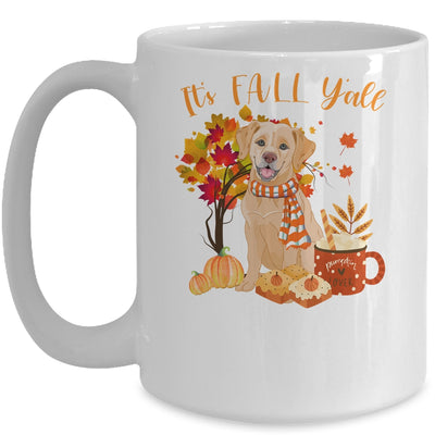 Its Fall Yall Golden Retriever Dog Halloween Autumn Mug | siriusteestore