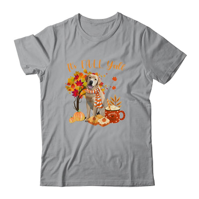 Its Fall Yall Labrador Dog Halloween Autumn Shirt & Sweatshirt | siriusteestore