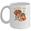 Its Fall Yall Pitbull Dog Halloween Autumn Mug | siriusteestore