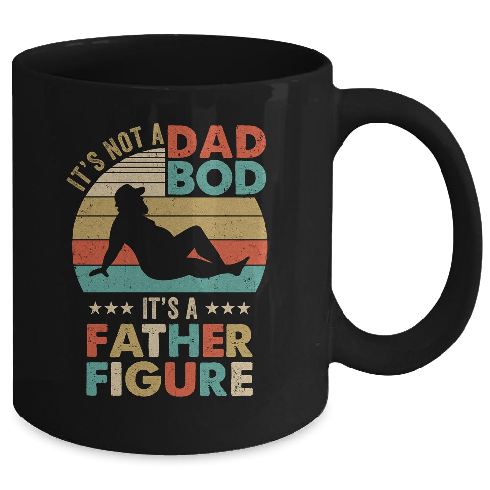 Its Not A Dad Bod Its Father Figure Fathers Day Vintage Mug | siriusteestore