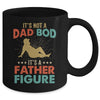 Its Not A Dad Bod Its Father Figure Vintage Fathers Day Mug | siriusteestore