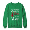 Its The Most Wonderful Time The Year Red Plaid Christmas Tree Shirt & Sweatshirt | siriusteestore