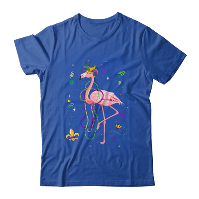 Jester Flamingo Beads Mardi Gras Party Parade Girls Shirt & Tank Top | siriusteestore