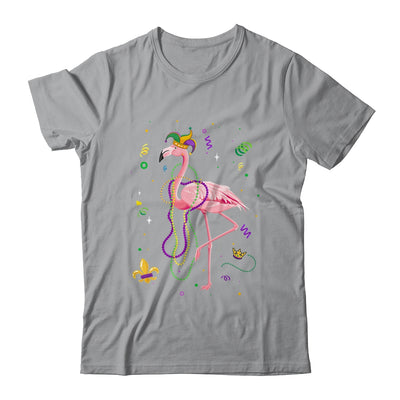Jester Flamingo Beads Mardi Gras Party Parade Girls Shirt & Tank Top | siriusteestore