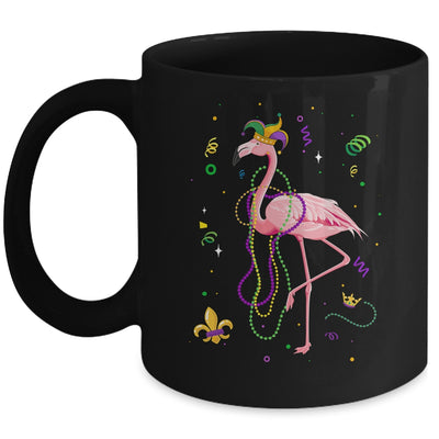 Jester Flamingo Beads Mardi Gras Party Parade Girls Mug | siriusteestore
