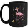Jester Flamingo Beads Mardi Gras Party Parade Girls Mug | siriusteestore