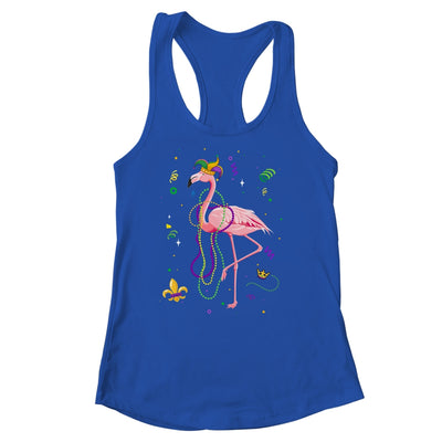 Jester Flamingo Beads Mardi Gras Party Parade Girls Shirt & Tank Top | siriusteestore