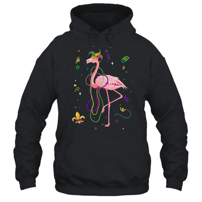 Jester Flamingo Beads Mardi Gras Party Parade Girls Shirt & Tank Top | siriusteestore