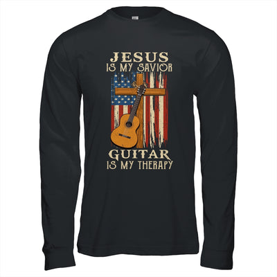 Jesus Is My Savior Guitar Is My Therapy Shirt & Hoodie | siriusteestore